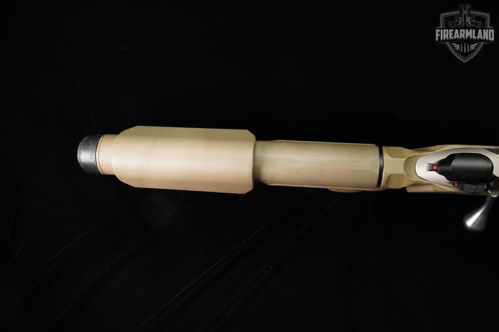 Tikka T3x 223 Rem 24" Stainless & FDE BARTLEIN HEAVY BARREL +2 MAGS-img-10