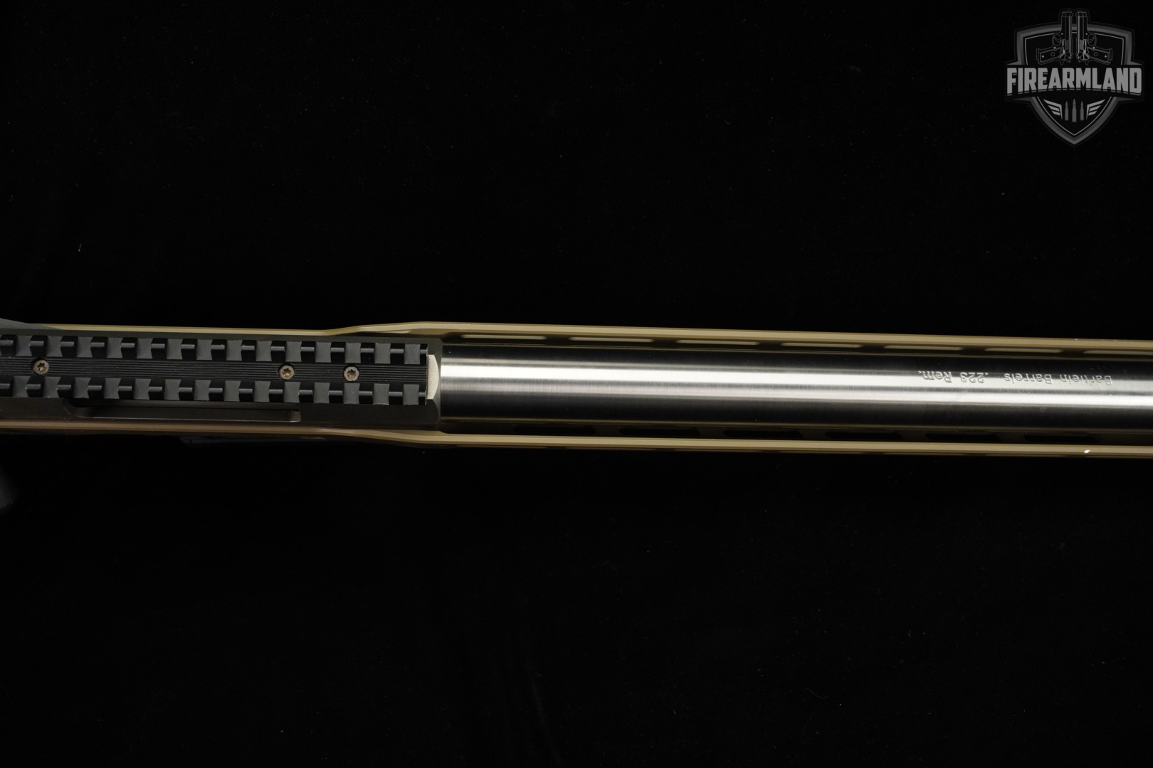 Tikka T3x 223 Rem 24" Stainless & FDE BARTLEIN HEAVY BARREL +2 MAGS-img-11