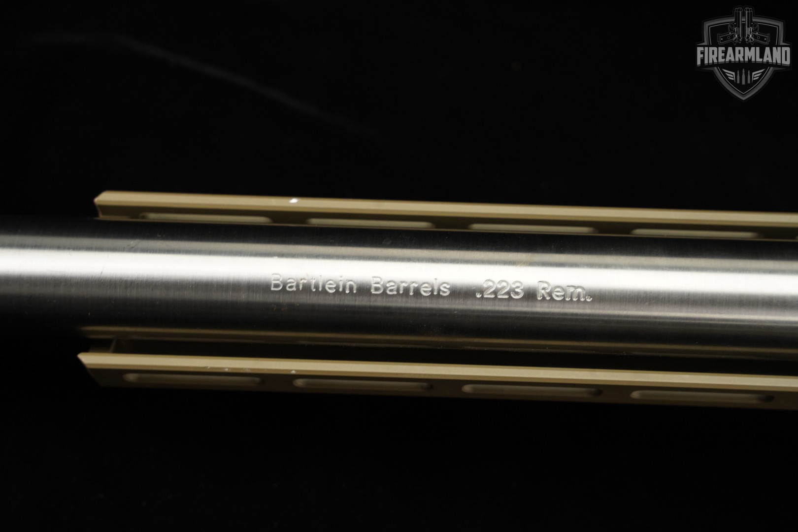 Tikka T3x 223 Rem 24" Stainless & FDE BARTLEIN HEAVY BARREL +2 MAGS-img-19