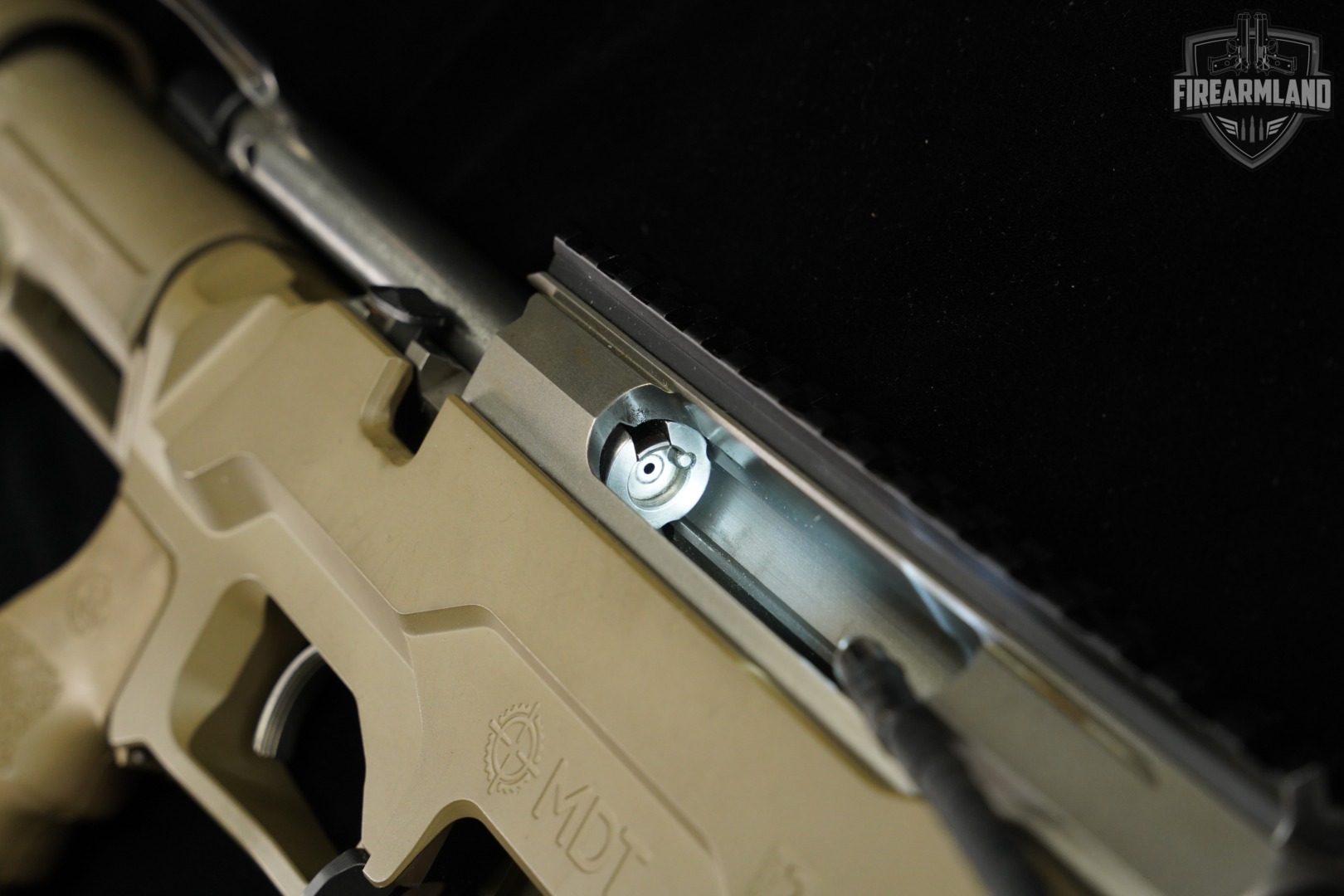 Tikka T3x 223 Rem 24" Stainless & FDE BARTLEIN HEAVY BARREL +2 MAGS-img-21