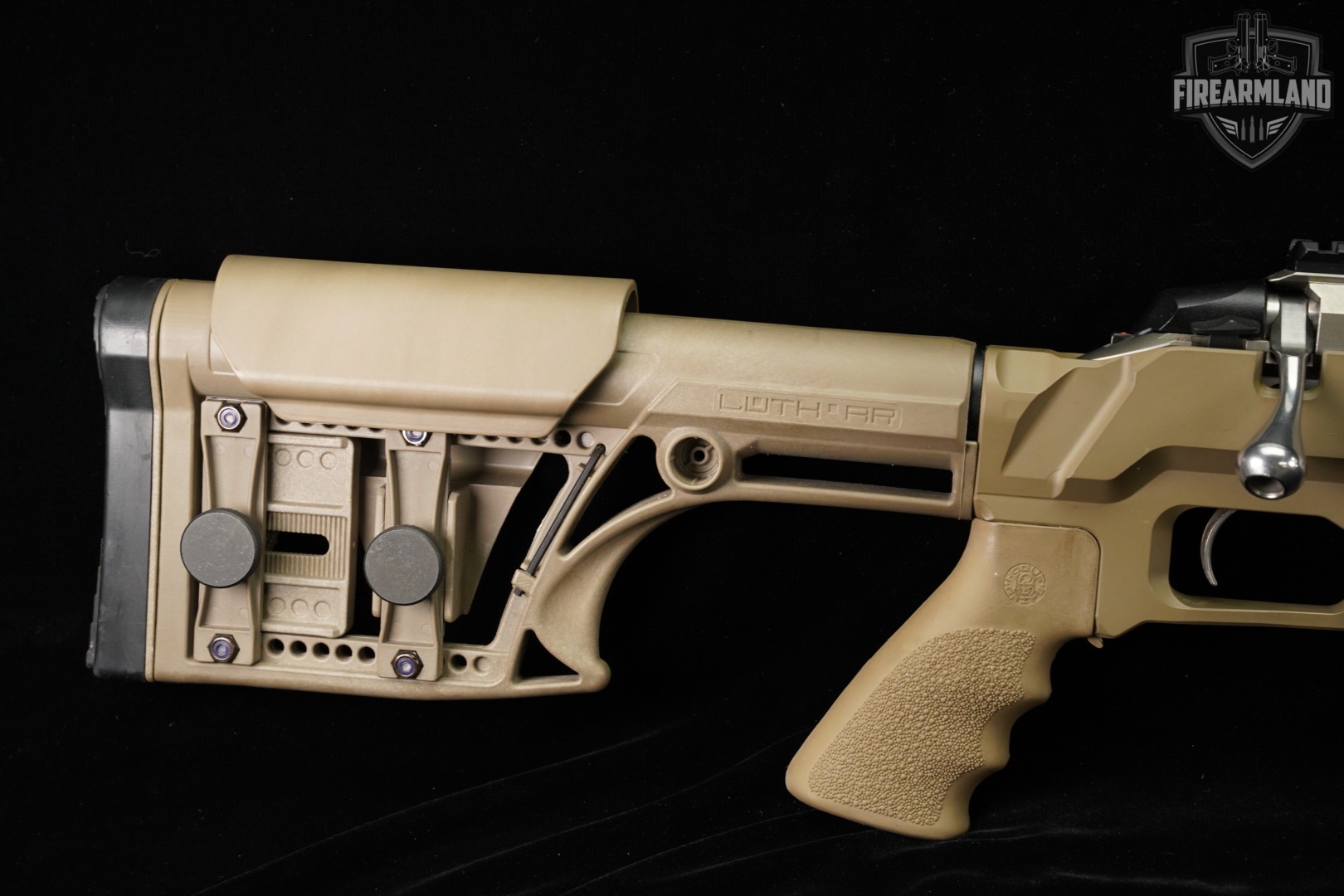 Tikka T3x 223 Rem 24" Stainless & FDE BARTLEIN HEAVY BARREL +2 MAGS-img-3