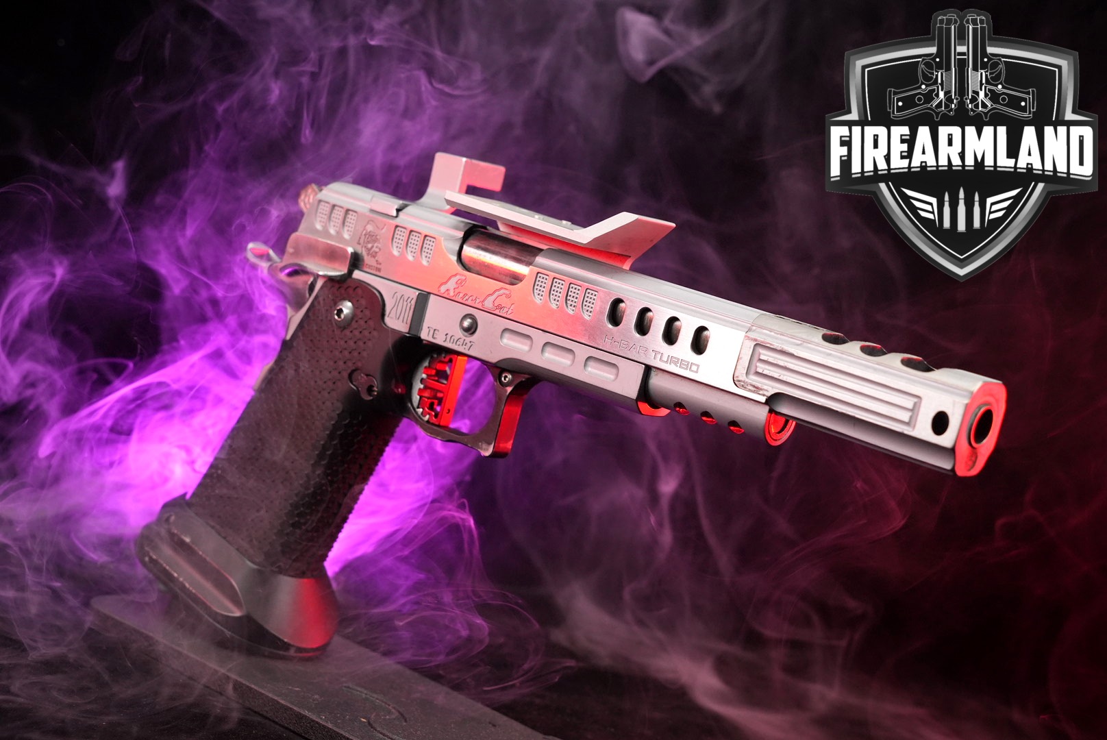 OPEN GUN Limcat Custom STI 2011 Razor Cat H-Bar Turbo 9mm In-the-White 1911-img-0