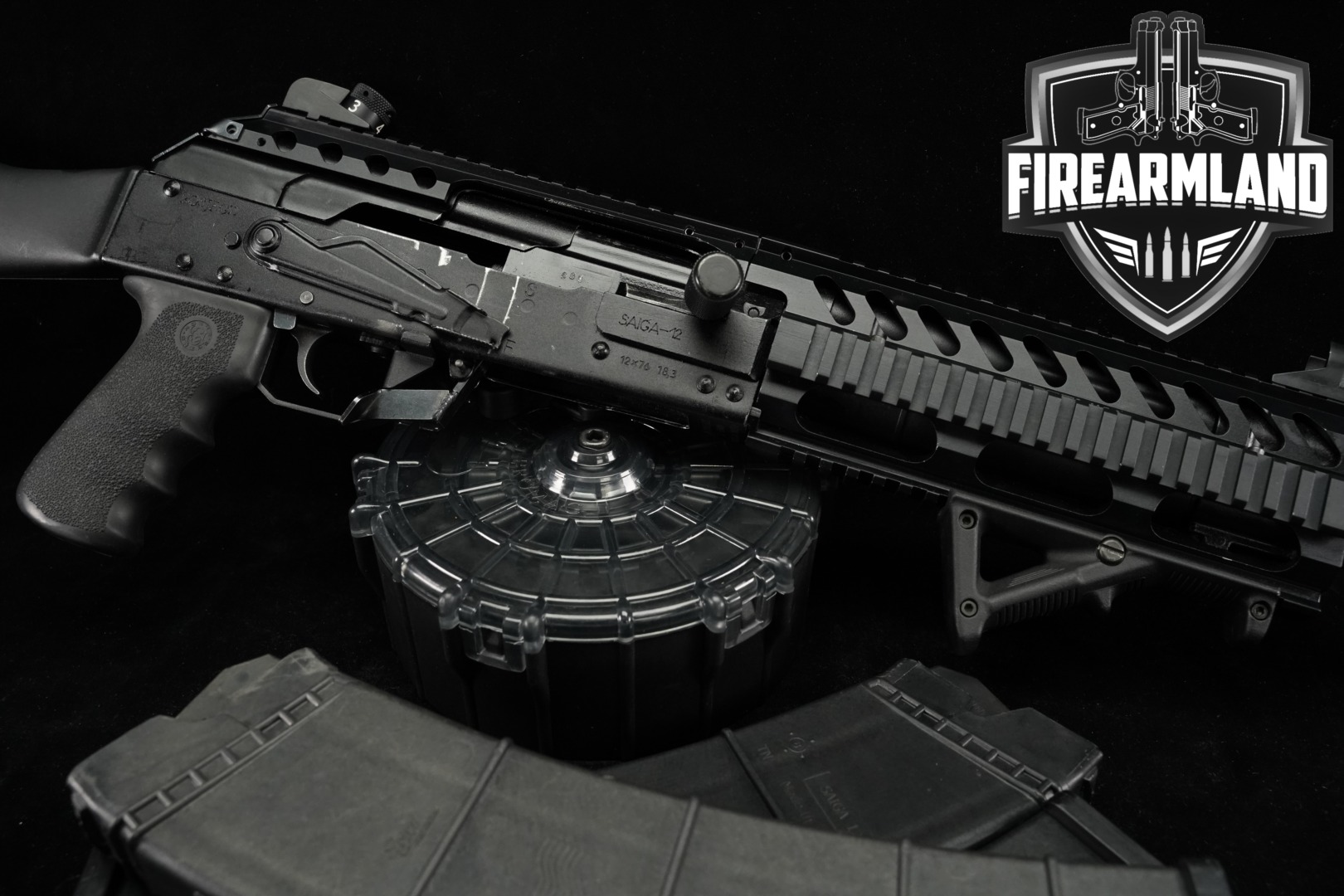 Izhmash Saiga-12 12 Gauge Black in Good Condition Thumbnail