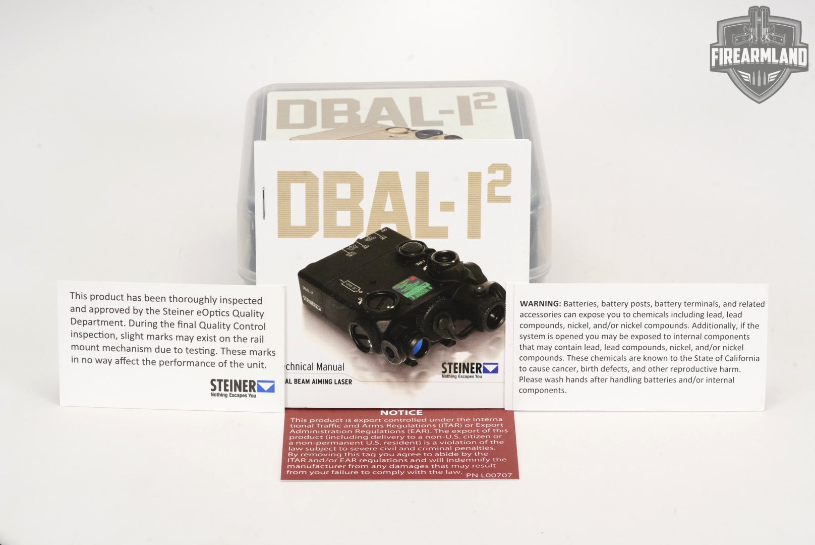 Steiner Optics DBAL-I2 IR Laser Red Sight DBALI2 Dual Beam Aiming +CASE-img-12