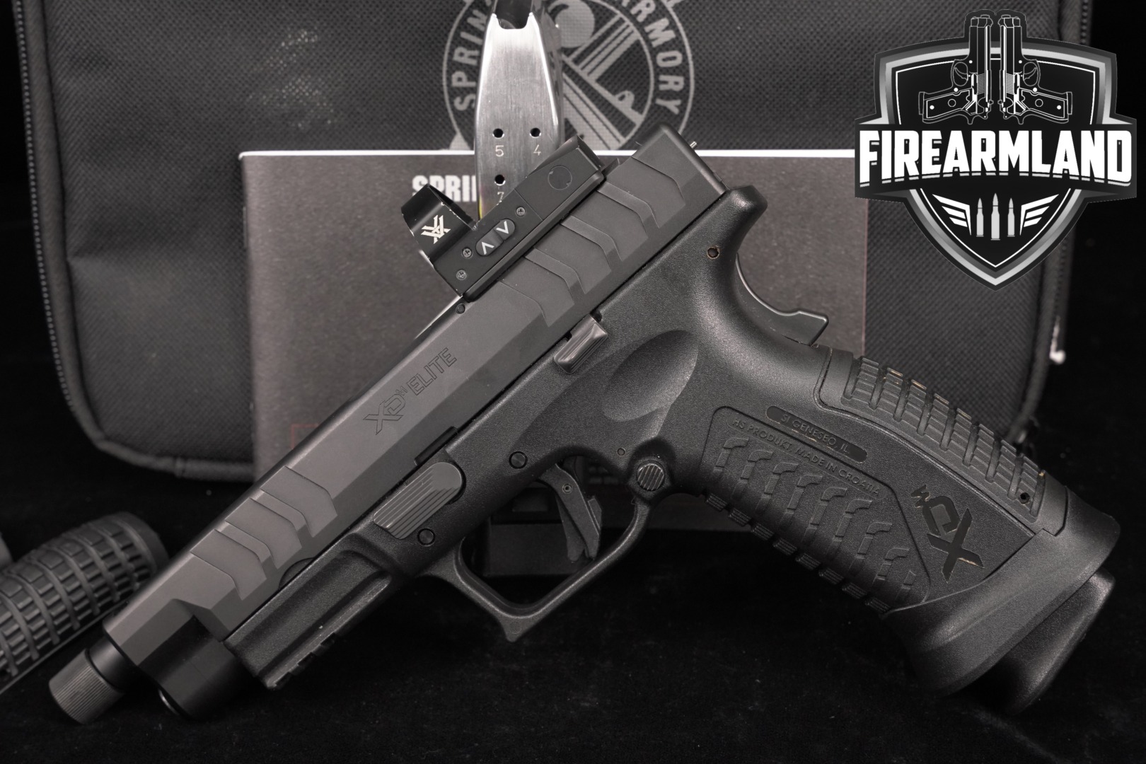 Springfield Armory XD-M Elite OSP THREADED 9mm XDM +2 MAGS, VORTEX OPTICS-img-0