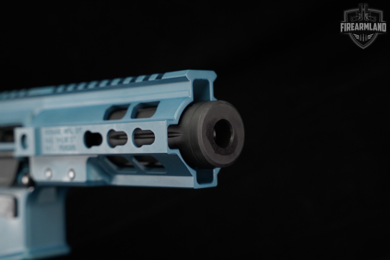 Brigade Manufacturing BM-F-9 9mm AR9 Blue & Teal BMF9 F9 AR +2 MAGS-img-14