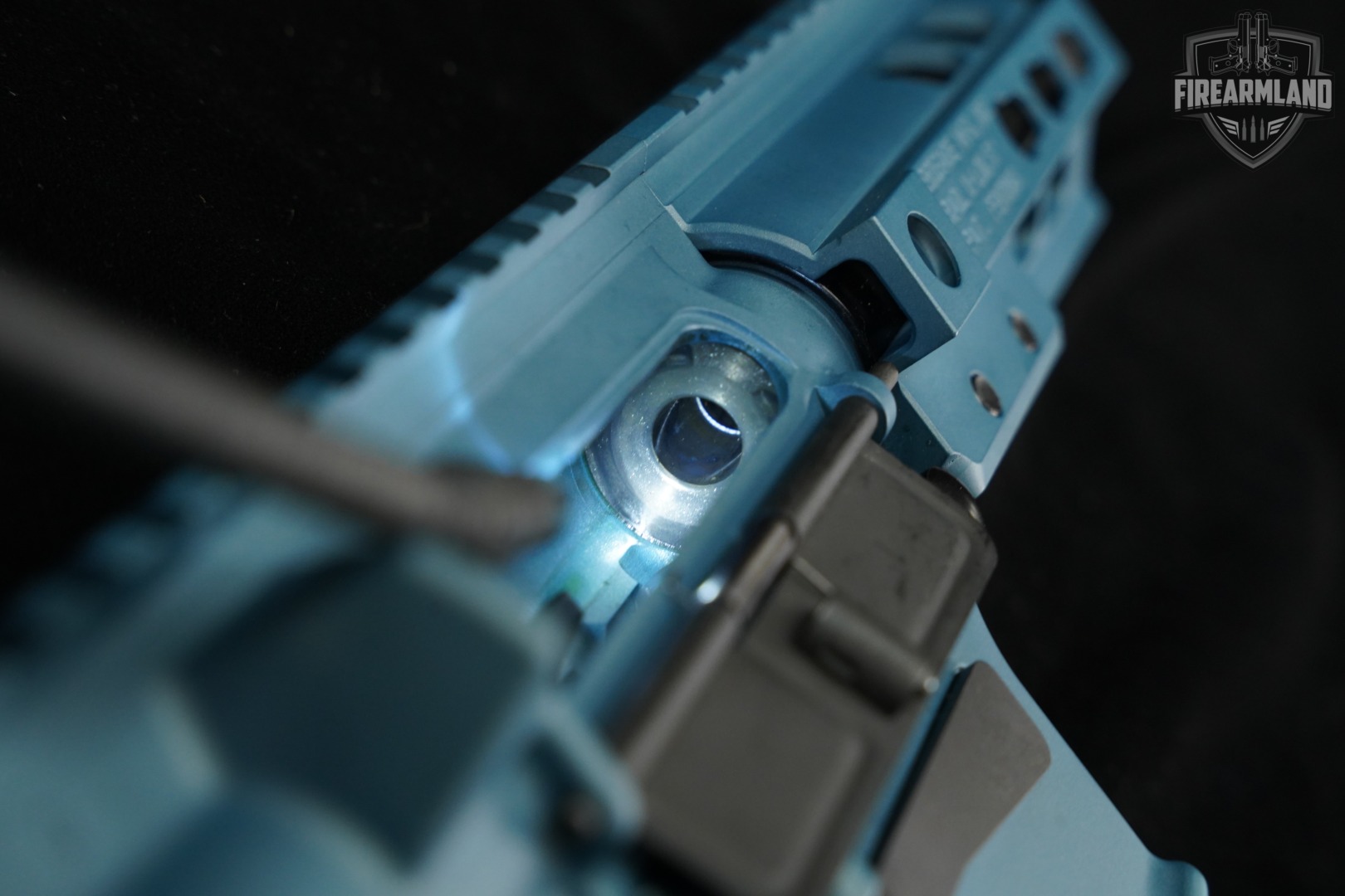 Brigade Manufacturing BM-F-9 9mm AR9 Blue & Teal BMF9 F9 AR +2 MAGS-img-16