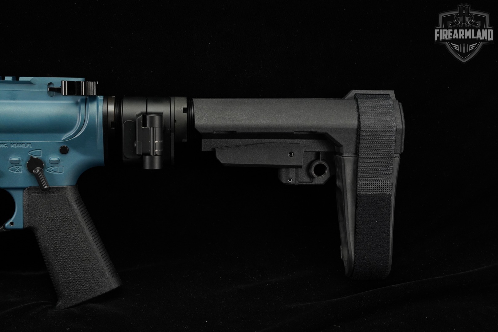 Brigade Manufacturing BM-F-9 9mm AR9 Blue & Teal BMF9 F9 AR +2 MAGS-img-7