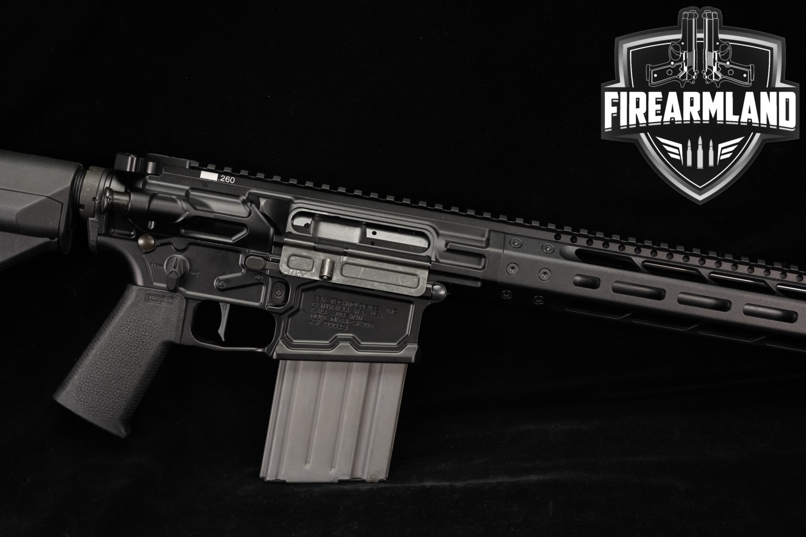 ZEV MEGA-SF308 .260 Rem. Black in Excellent Condition Thumbnail