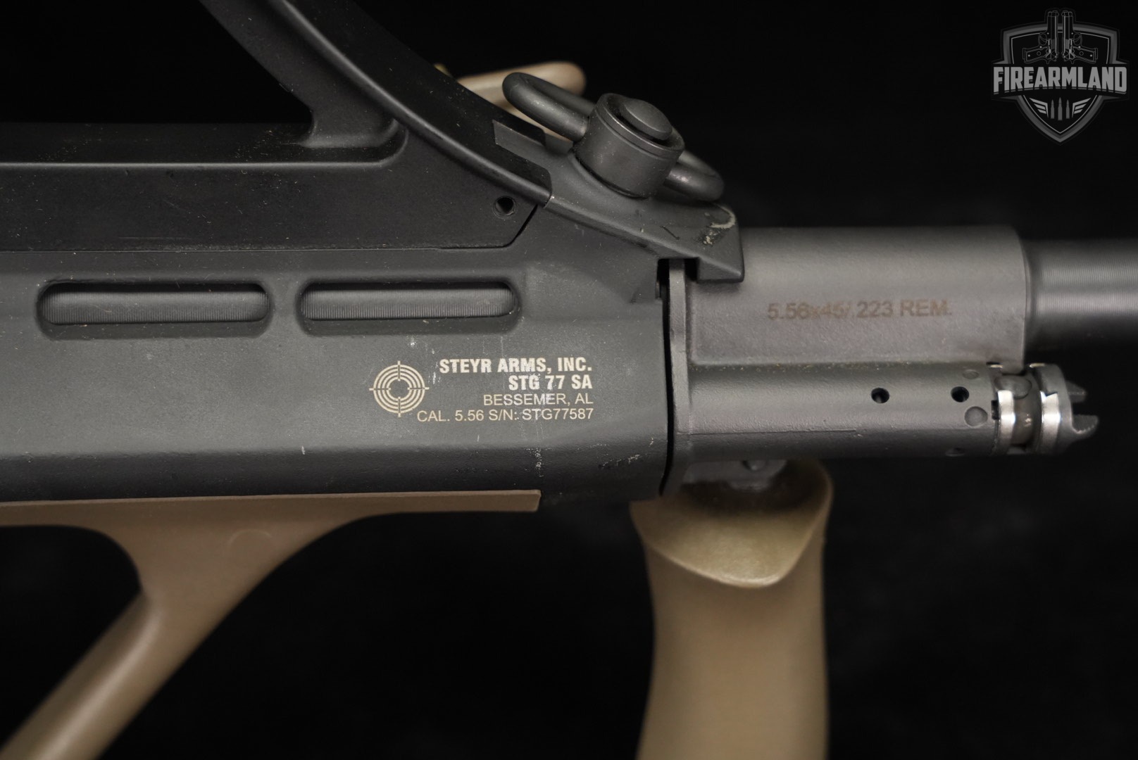 COMMEMORATIVE Steyr Arms STG 77 SA 40TH ANNIVERSARY 5.56 AUG BULLPUP +SCOPE-img-22