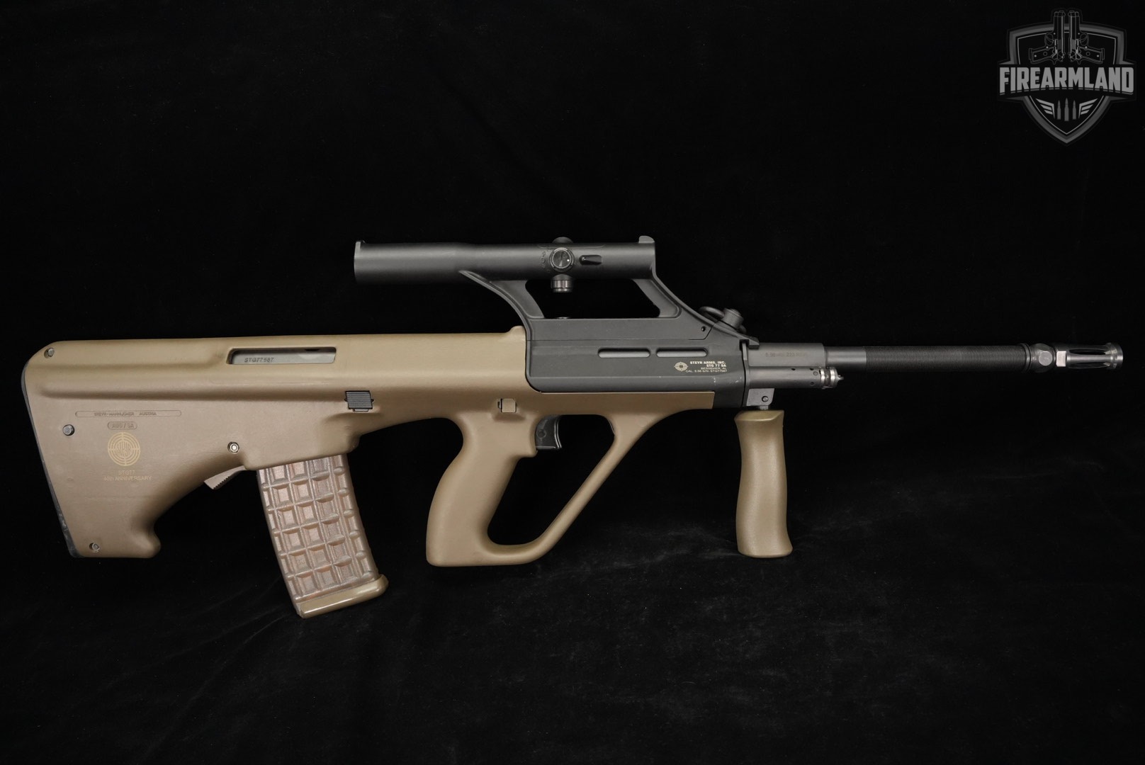 COMMEMORATIVE Steyr Arms STG 77 SA 40TH ANNIVERSARY 5.56 AUG BULLPUP +SCOPE-img-3
