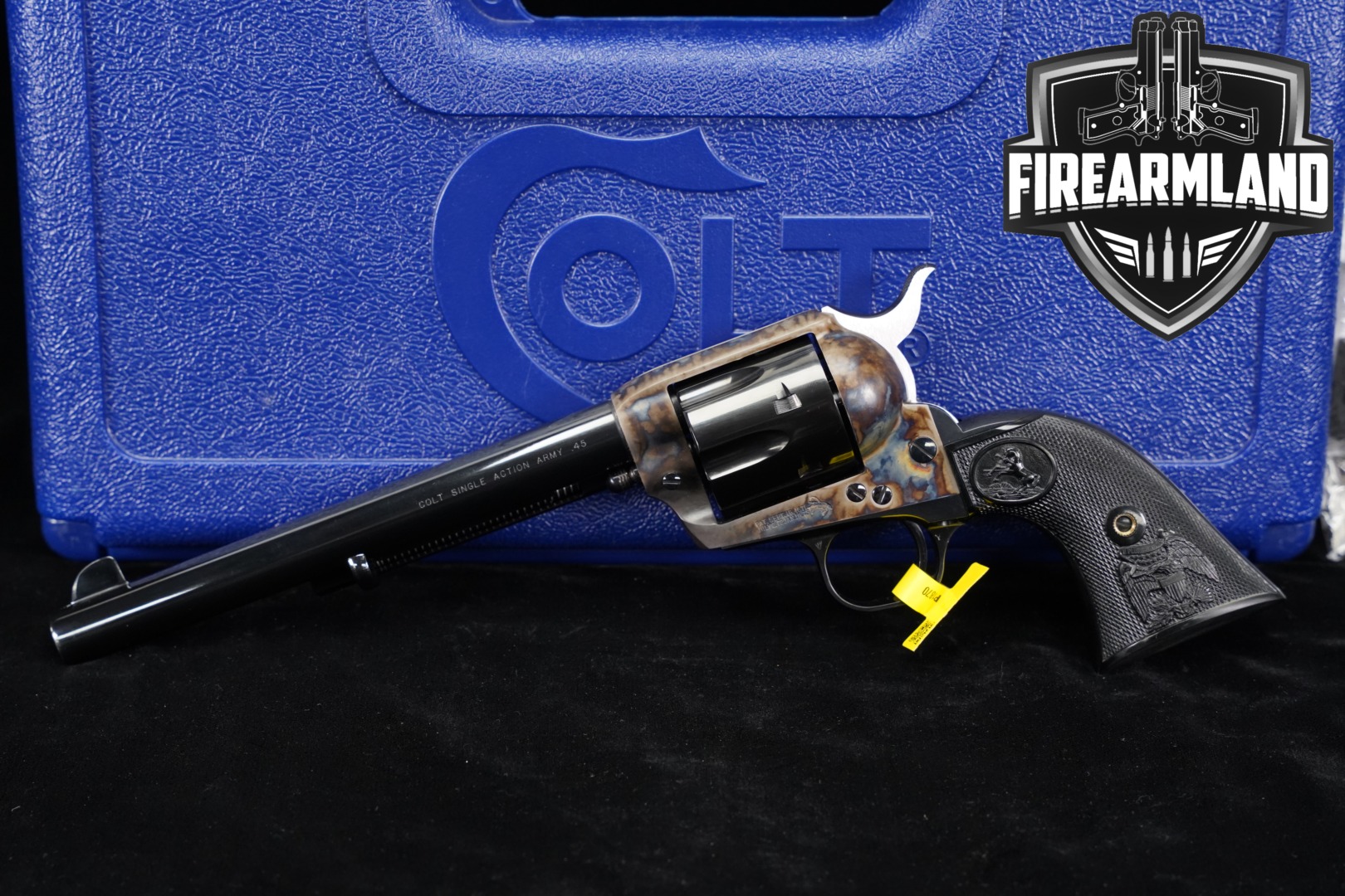 COLT Single Action Army .45 ミッドナイトブルー未使用 Used Colt Single Action Army Third Generation Auction | FirearmLand