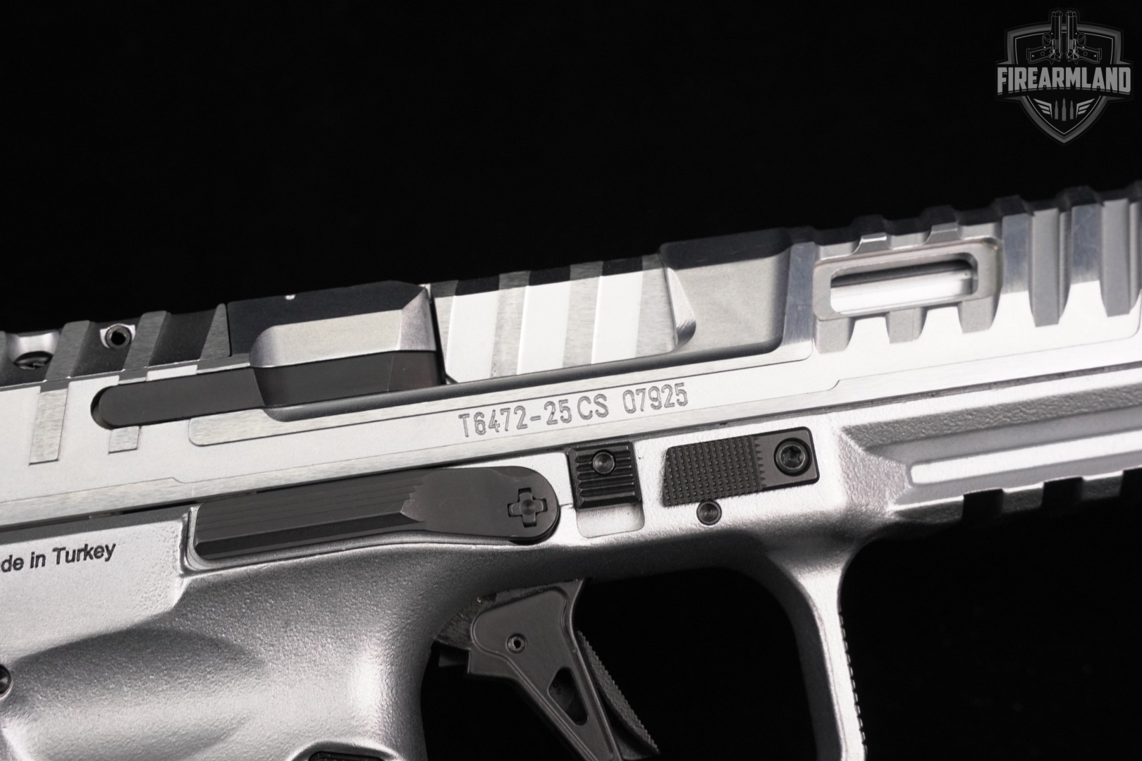 Canik SFx RIVAL-S Chrome 9mm 5" Optics-Ready +2 MAGS, ORIG CASE & HOLSTER-img-13