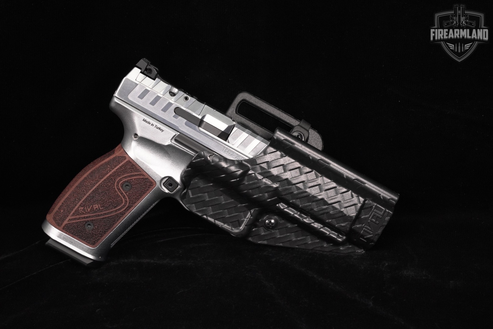 Canik SFx RIVAL-S Chrome 9mm 5" Optics-Ready +2 MAGS, ORIG CASE & HOLSTER-img-15