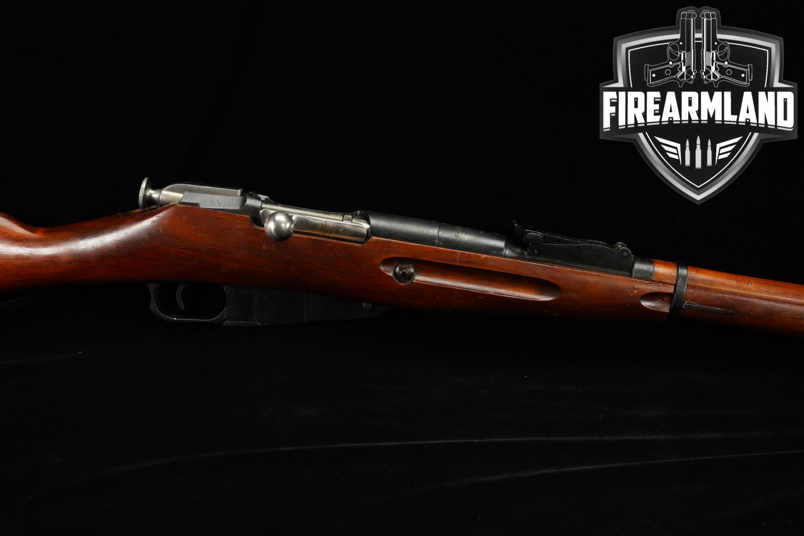 1938 Izhevsk Arsenal Mosin-Nagant Model 1891/30 7.62x54R Blued & Hardwood in Good Condition Thumbnail