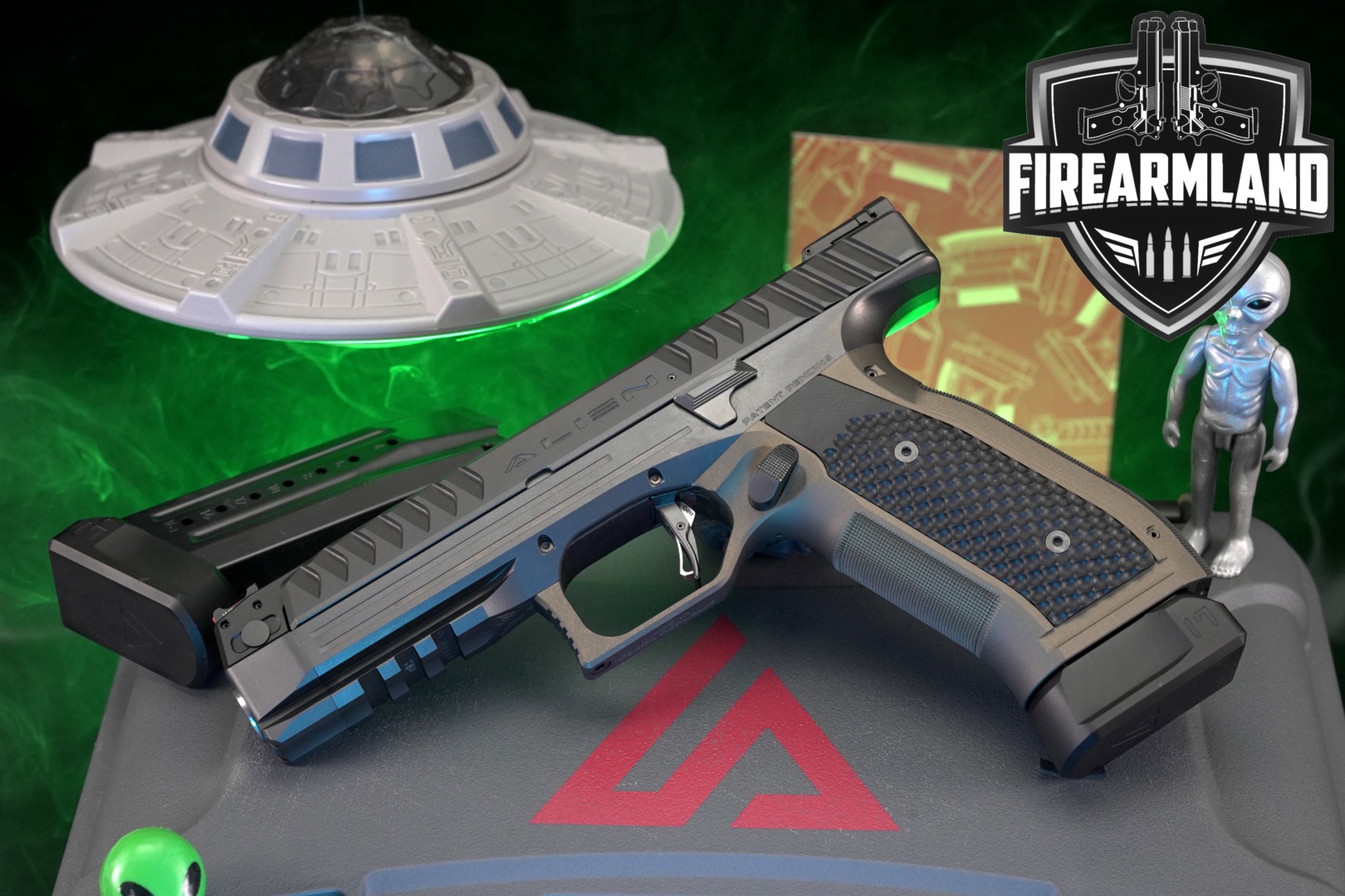 Laugo Arms Alien 9mm Luger Unknown in Very Good Condition Thumbnail