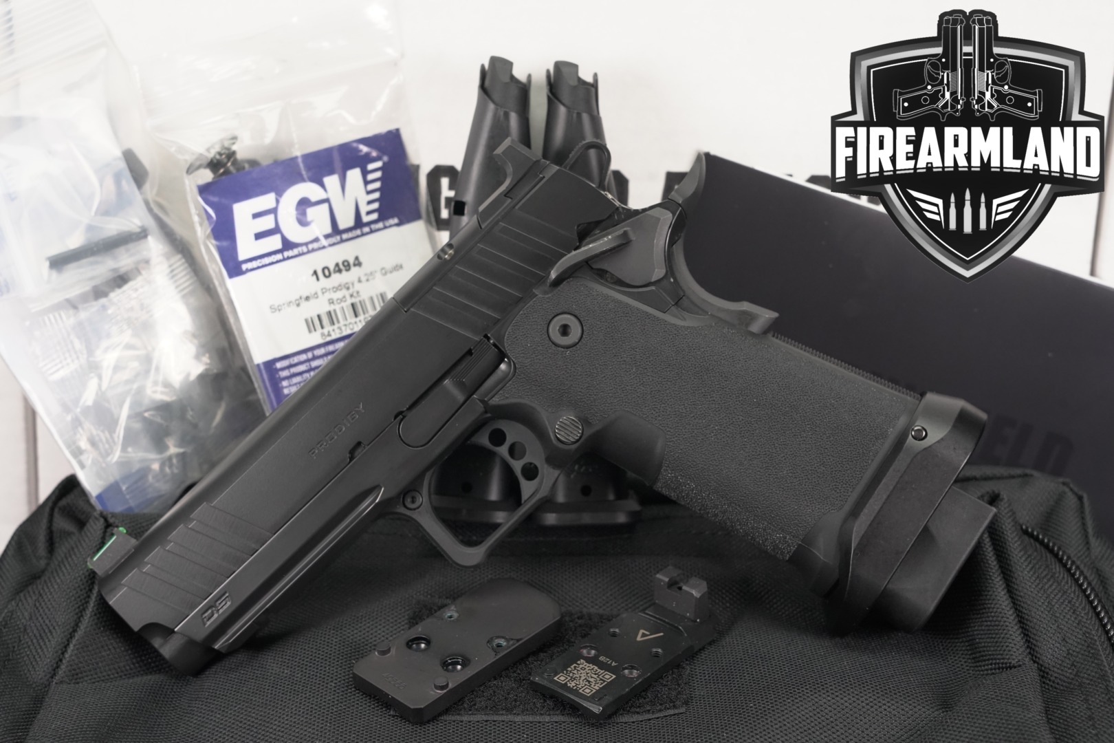 Springfield Armory 1911 DS Prodigy 4.25" AOS 9mm Luger Black in Very Good Condition Thumbnail
