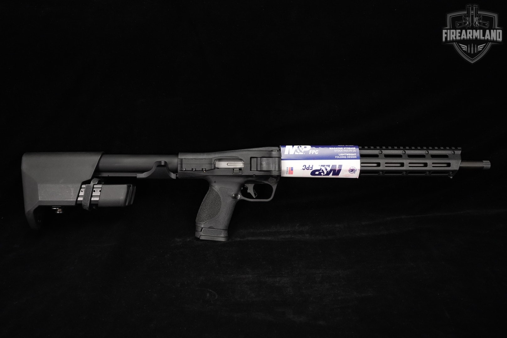 LIKE-NEW Smith & Wesson M&P FPC S&W 9mm 16.25" THREADED +3 MAGS-img-4