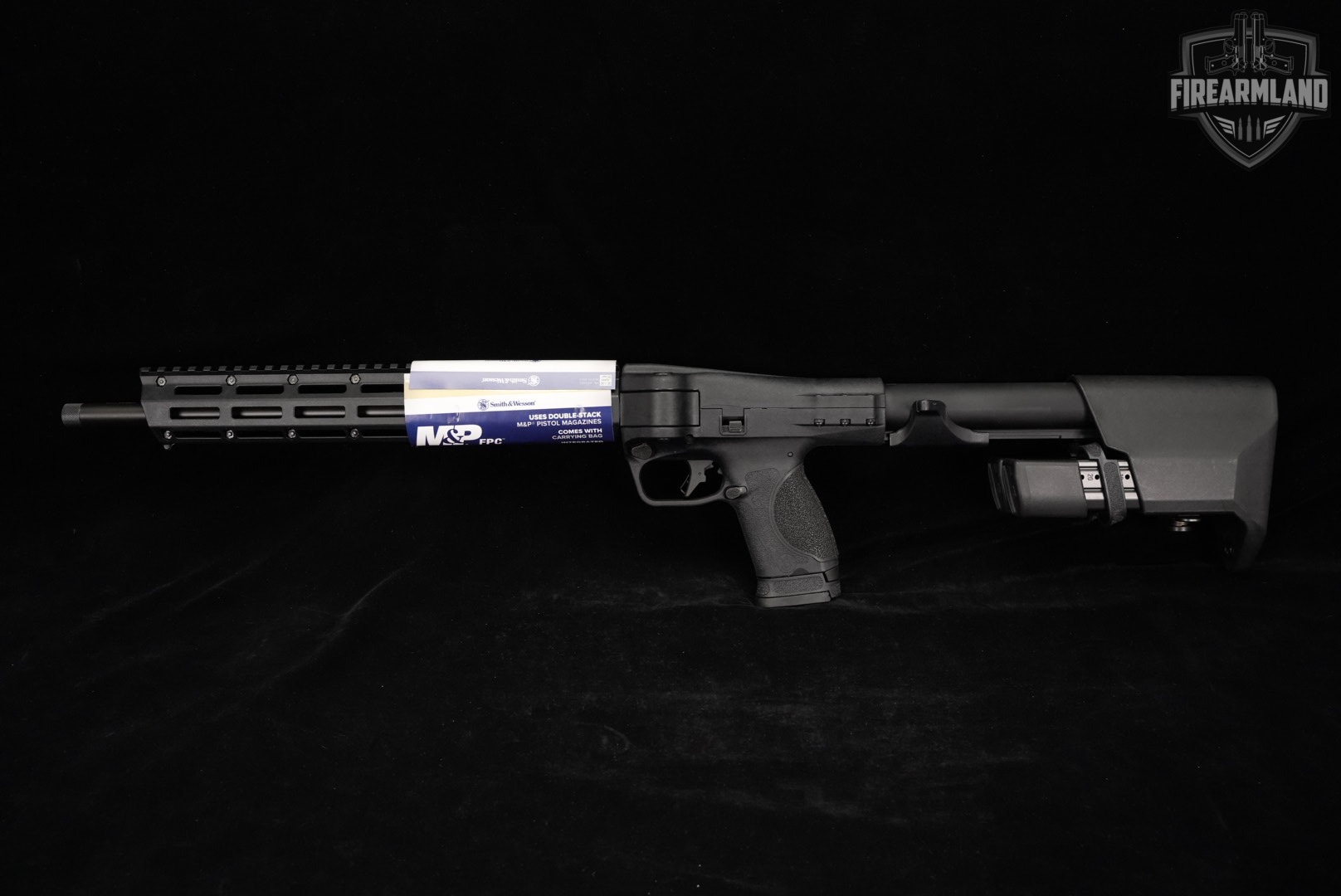 LIKE-NEW Smith & Wesson M&P FPC S&W 9mm 16.25" THREADED +3 MAGS-img-7