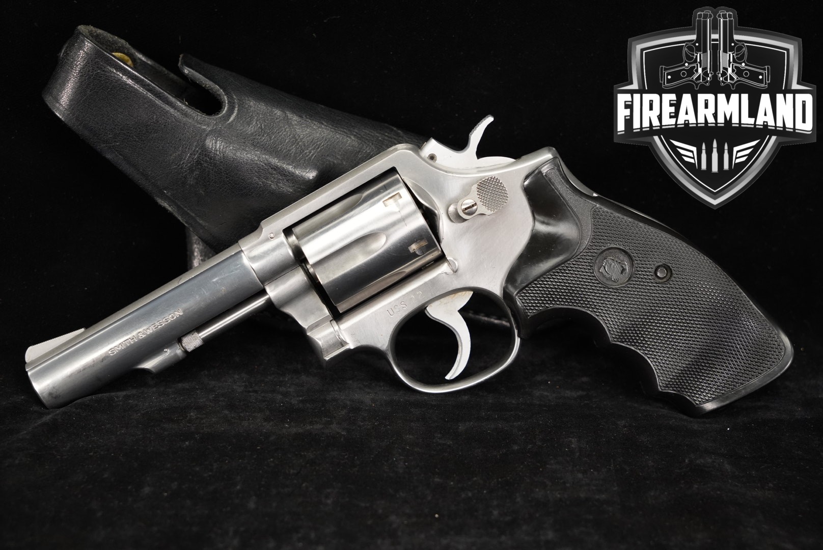 Smith & Wesson Model 65-2 S&W 357 Magnum 4" Satin Stainless +HOLSTER-img-0