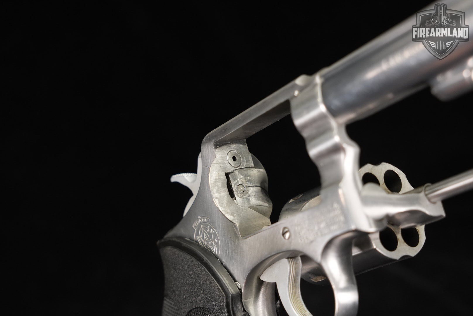 Smith & Wesson Model 65-2 S&W 357 Magnum 4" Satin Stainless +HOLSTER-img-12