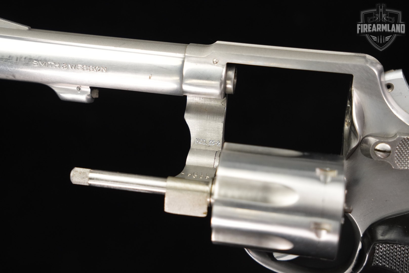 Smith & Wesson Model 65-2 S&W 357 Magnum 4" Satin Stainless +HOLSTER-img-14