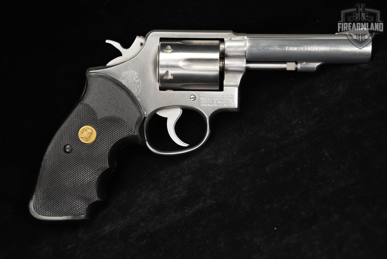 Smith & Wesson Model 65-2 S&W 357 Magnum 4" Satin Stainless +HOLSTER-img-4