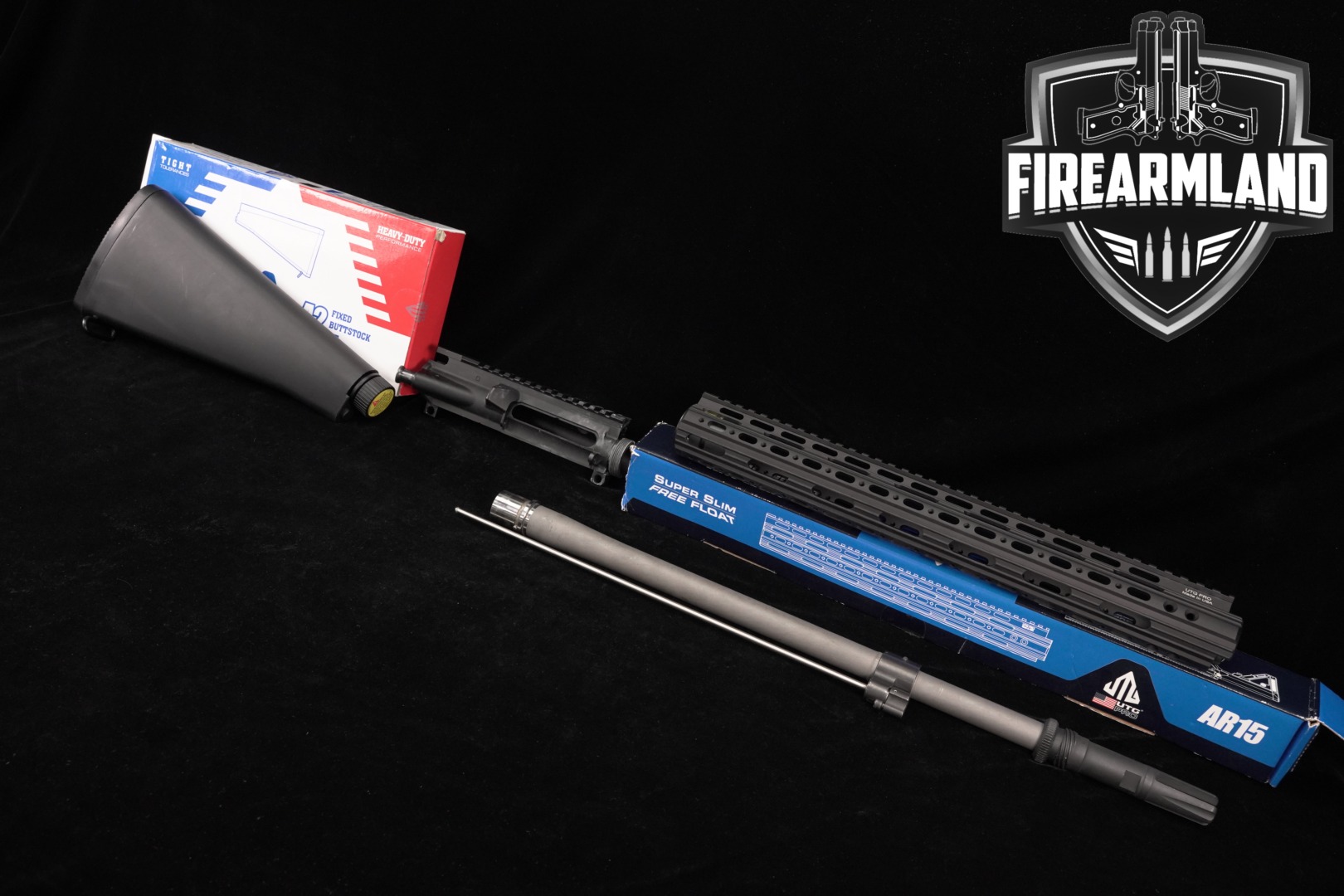 AR-15 Parts Stripped Upper Receiver 5.56mm NATO AR15 Noveske Barrel -img-0