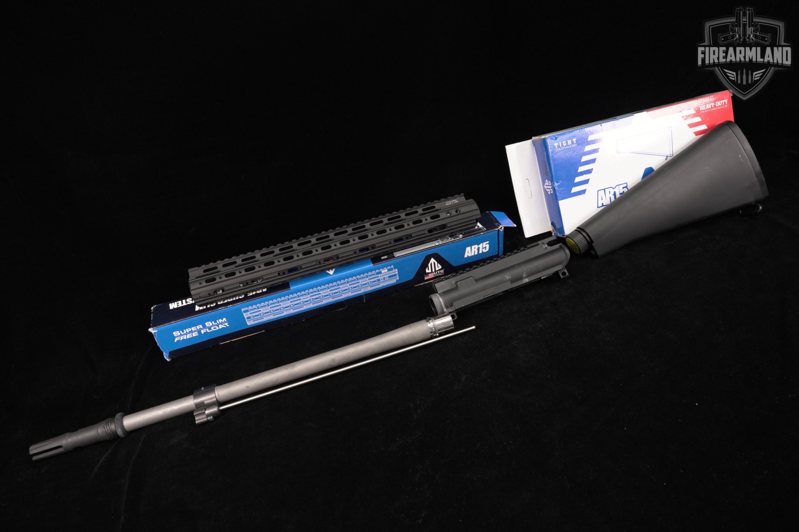 AR-15 Parts Stripped Upper Receiver 5.56mm NATO AR15 Noveske Barrel -img-2