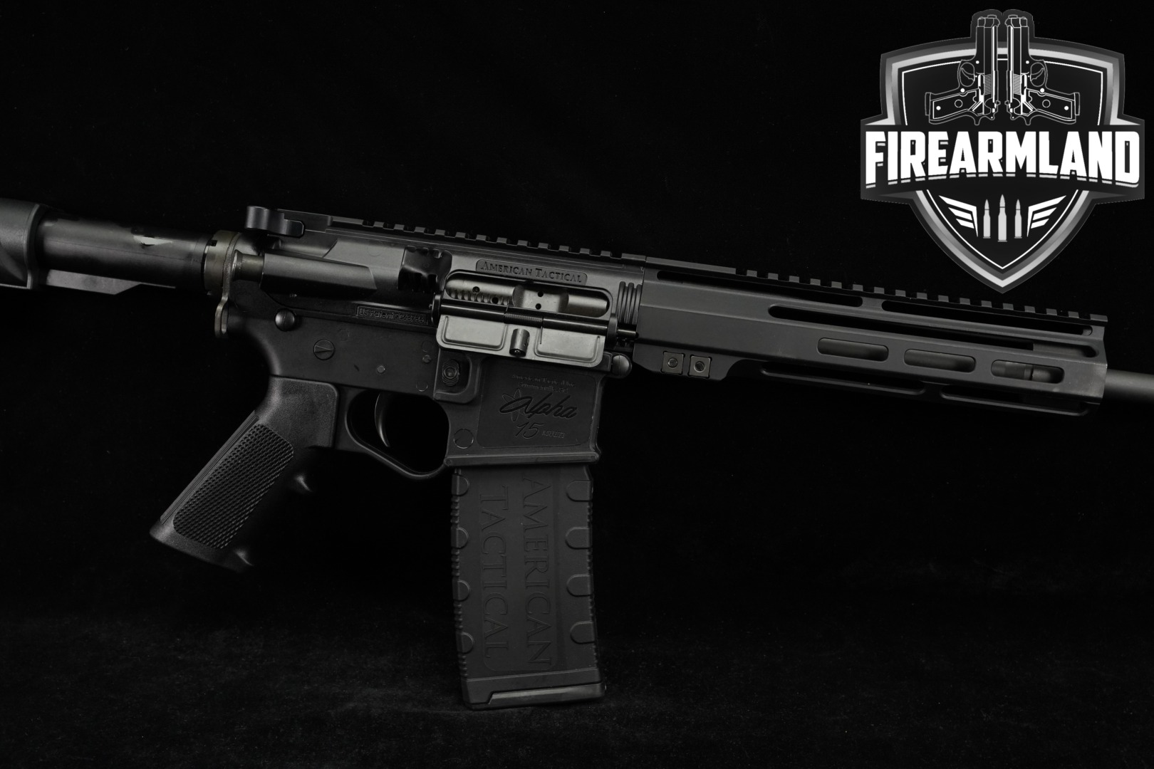 American Tactical (ATI) Alpha-15 5.56mm NATO Black in Very Good Condition Thumbnail