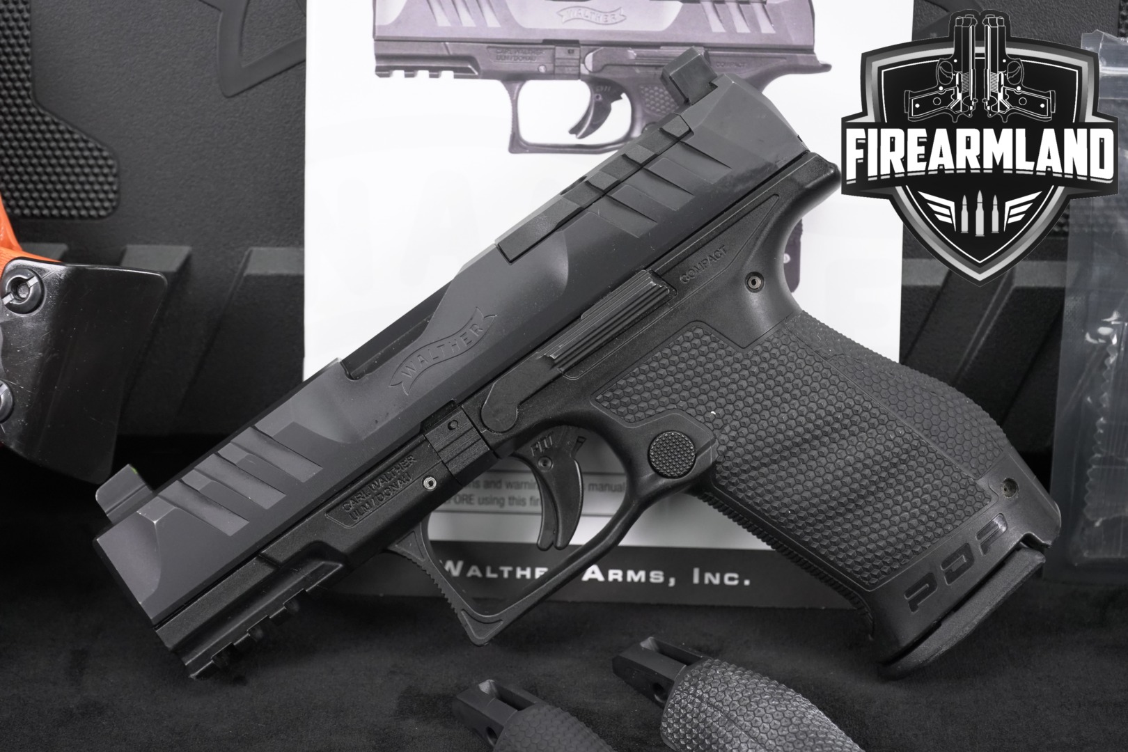 Walther PDP Compact 9mm Luger Black in Very Good Condition Thumbnail