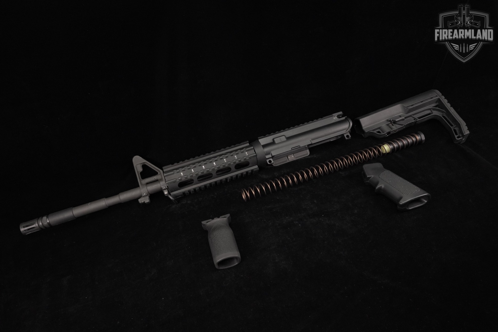AR-15 Quad Rail Upper Receiver Assembly 5.56mm NATO 16" AR15-img-2