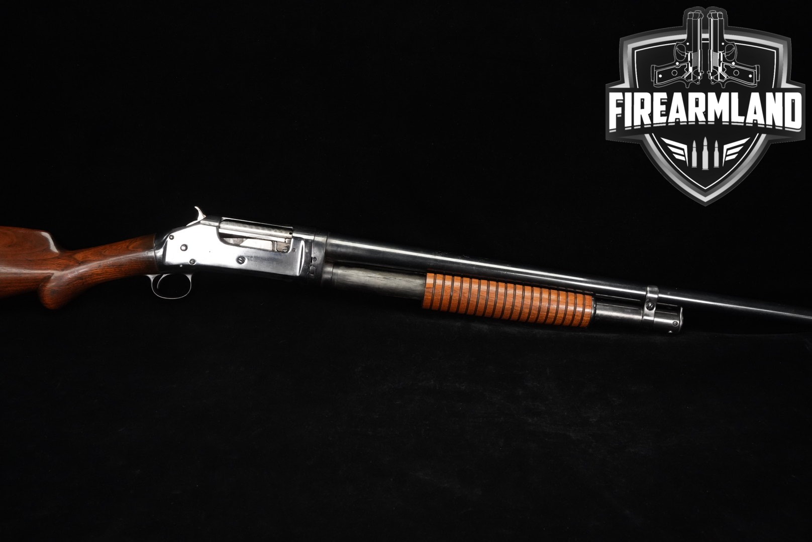 1905 Winchester Model 1897 12-Gauge 30" Blued & Walnut M1897 M97 SLAM-FIRE-img-0