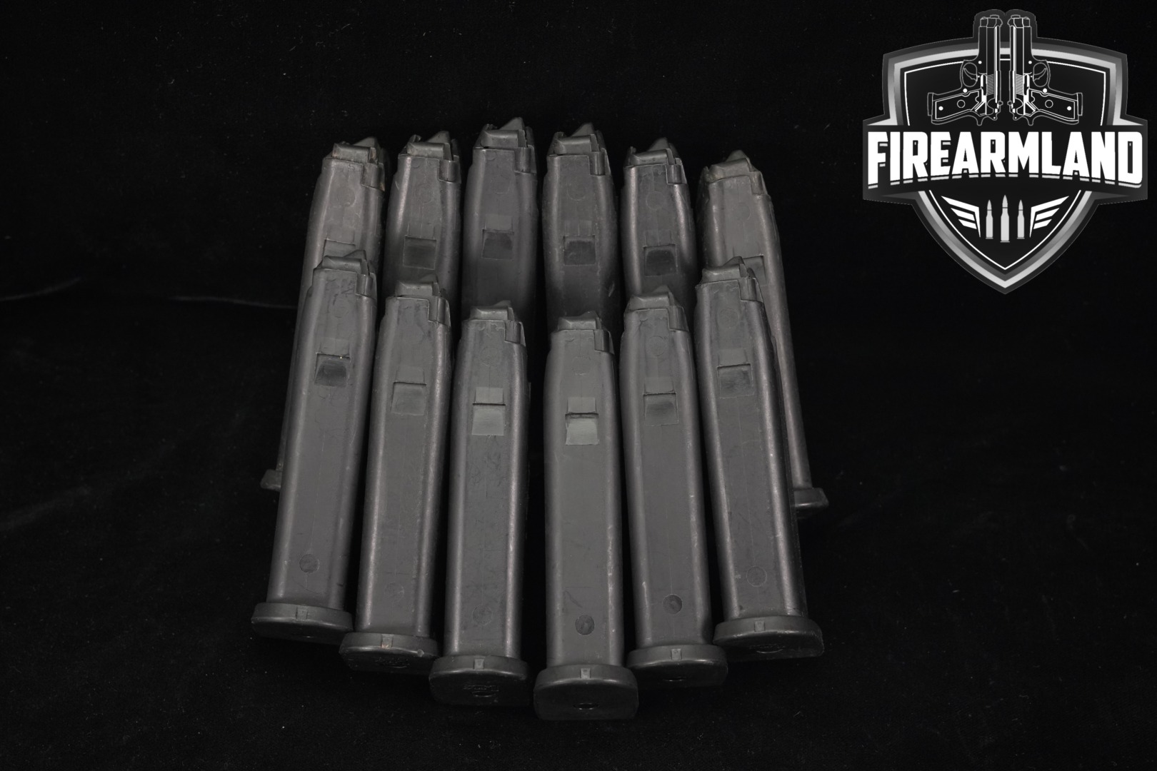 Heckler & Koch (H&K, HK) LE RESTRICTED MARK Twelve (12) USP 40 13 Round Magazines .40 S&W in Very Good Condition Thumbnail
