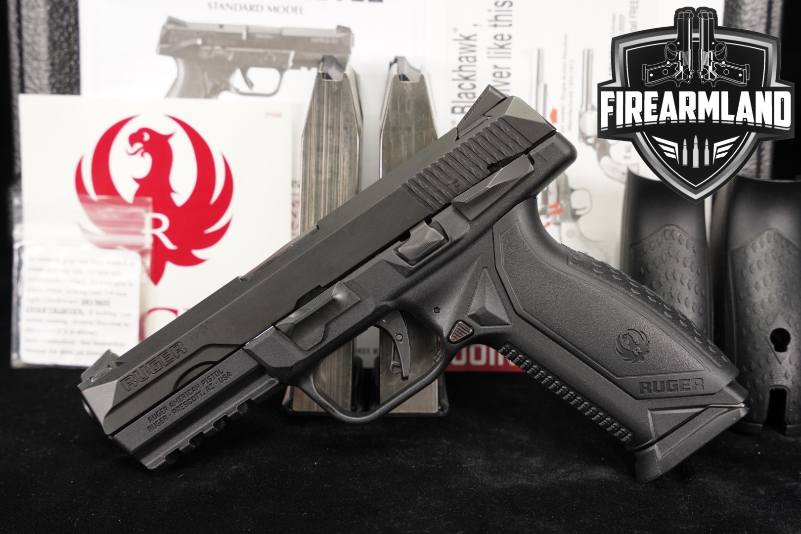 2021 Sturm Ruger Ruger American Pistol Duty, Manual Safety 9mm Luger Black in Excellent Condition Thumbnail