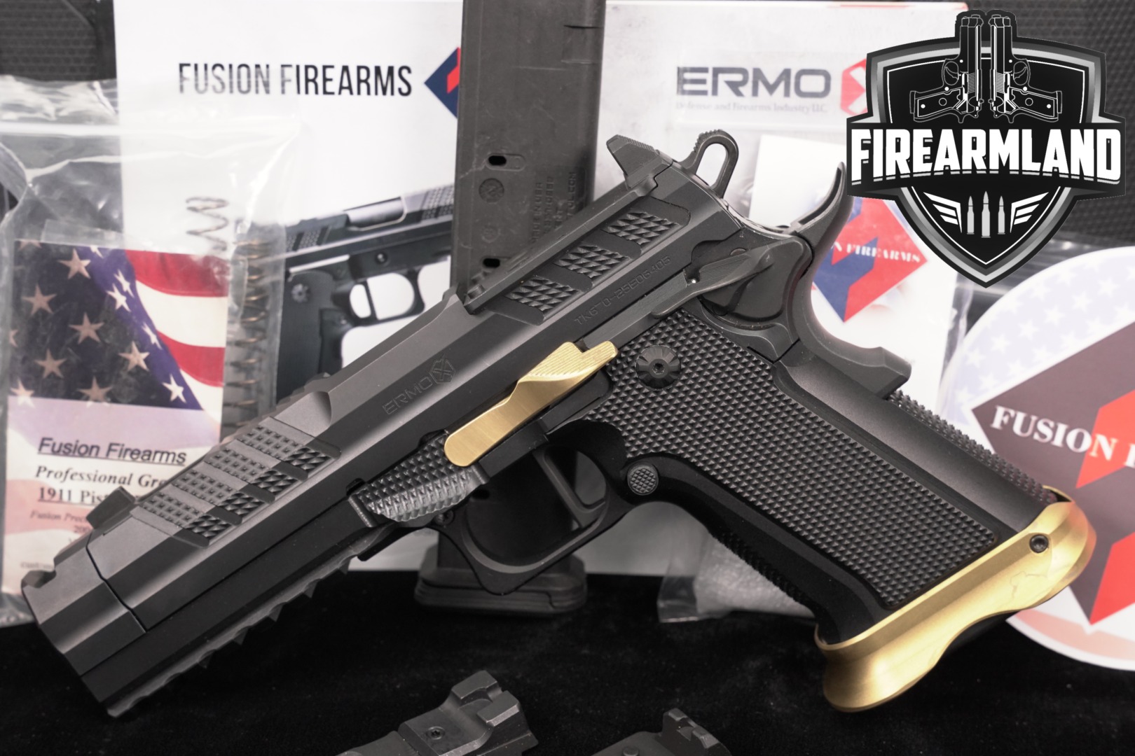 Fusion Firearms XP-PRO Comp 9mm Luger Black in Very Good Condition Thumbnail
