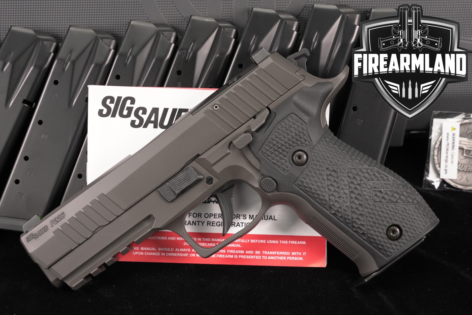 Sig Sauer P226 Legion R2 9mm Luger Legion Gray in Excellent Condition Thumbnail