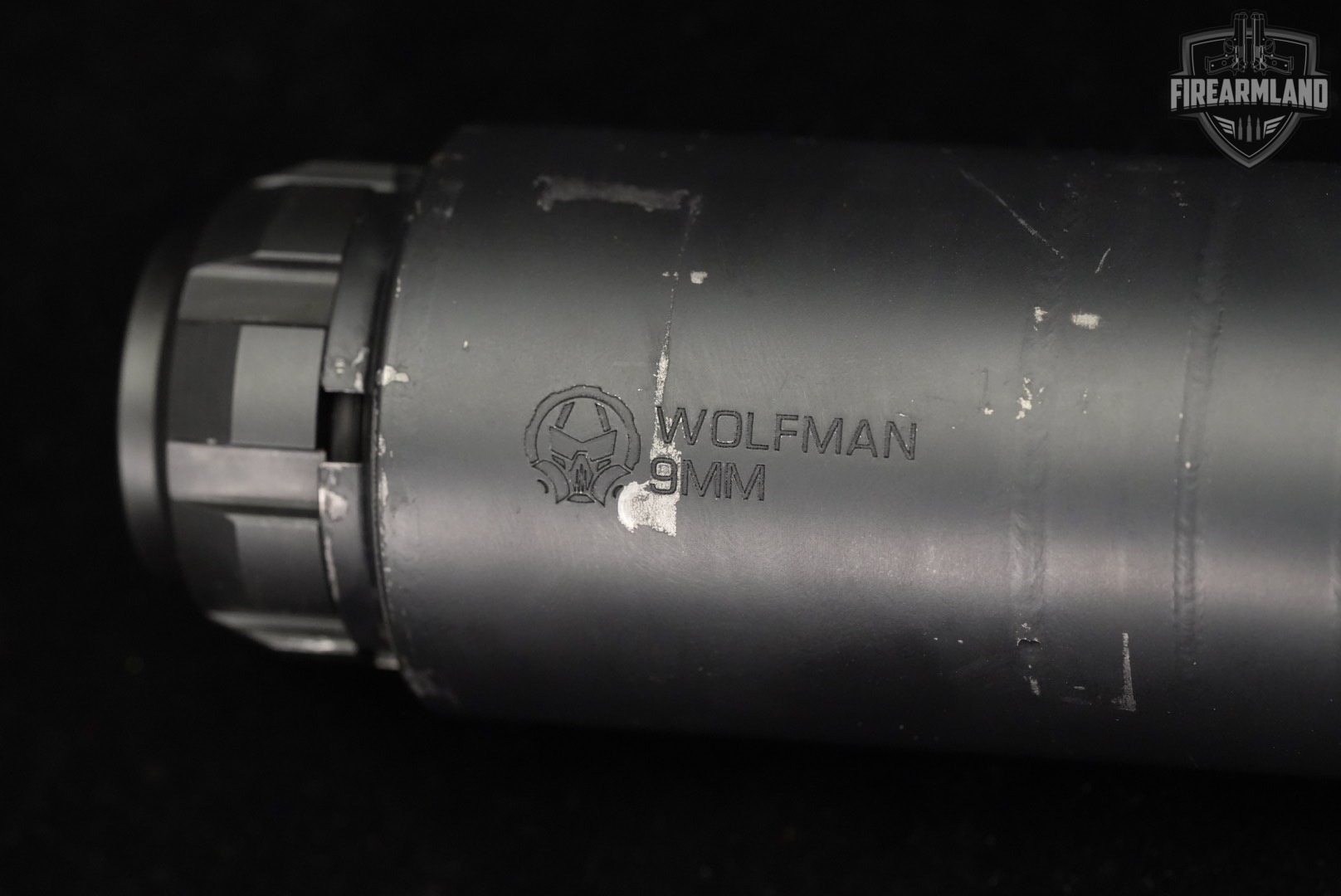 Dead Air Silencers Wolfman 9mm Luger 7.5" Suppressor Wolf Man Silencer +BOX-img-3