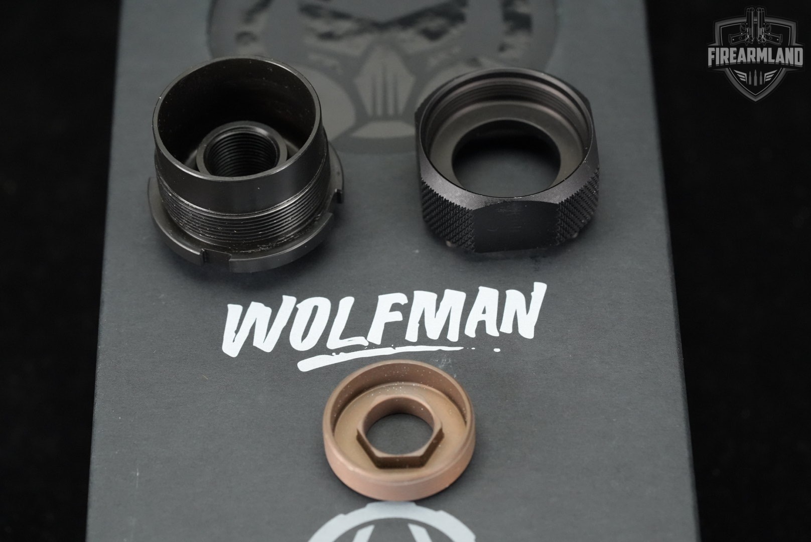 Dead Air Silencers Wolfman 9mm Luger 7.5" Suppressor Wolf Man Silencer +BOX-img-9