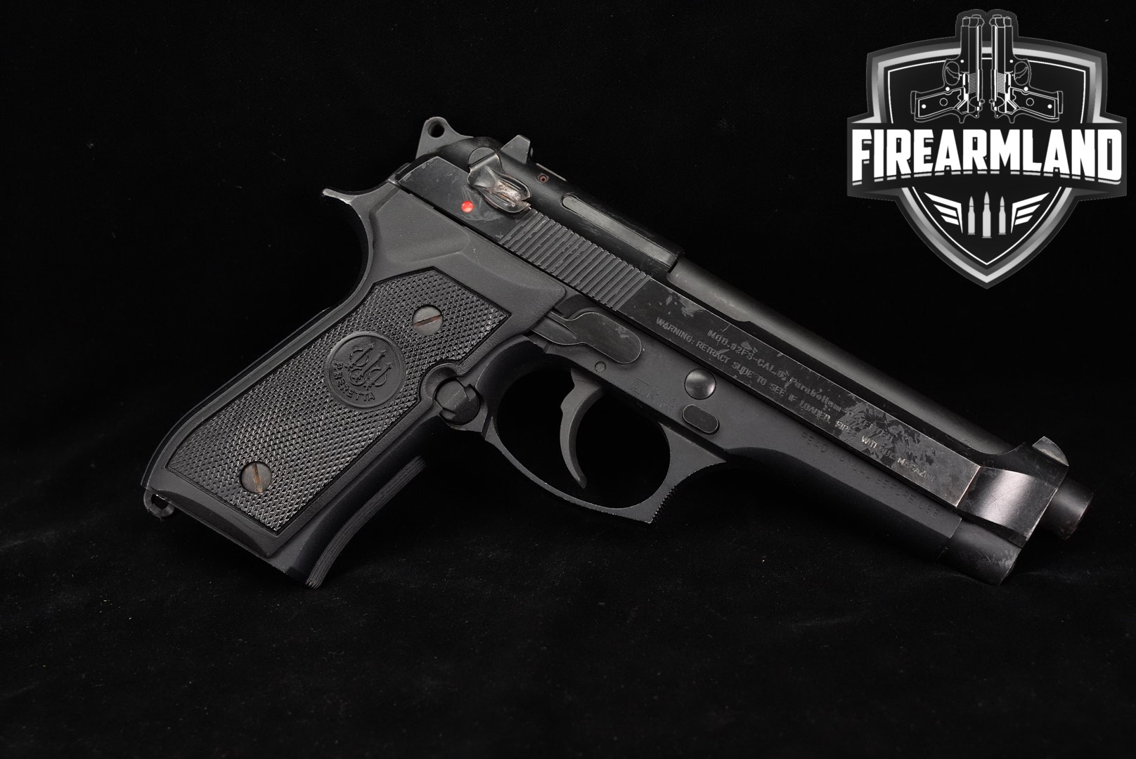 P Beretta 92FS 9mm 4.9 DA/SA 92-FS M9-img-0