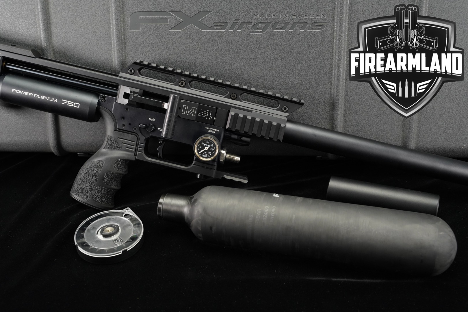FX Airgun Impact M4 35 30" Air Rifle Gun PCP +ORIG CASE-img-0