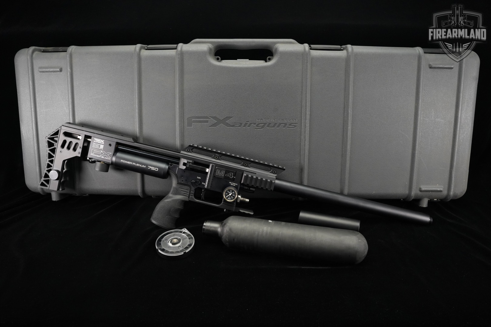 FX Airgun Impact M4 35 30" Air Rifle Gun PCP +ORIG CASE-img-2