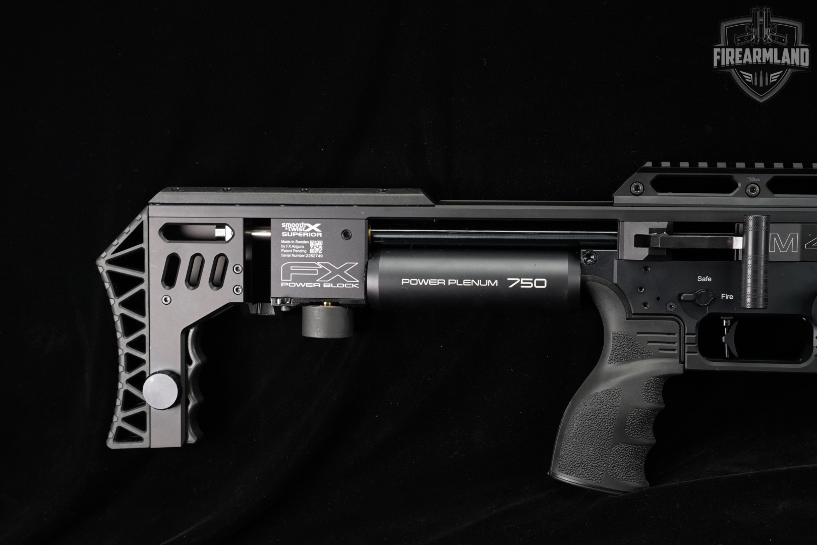 FX Airgun Impact M4 35 30" Air Rifle Gun PCP +ORIG CASE-img-4