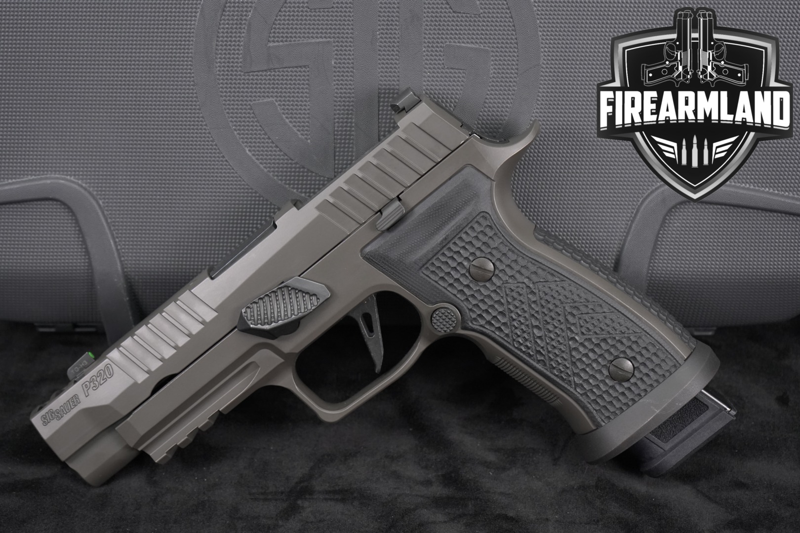 Sig Sauer P320 AXG Legion 9mm Luger Legion Gray in Very Good Condition Thumbnail