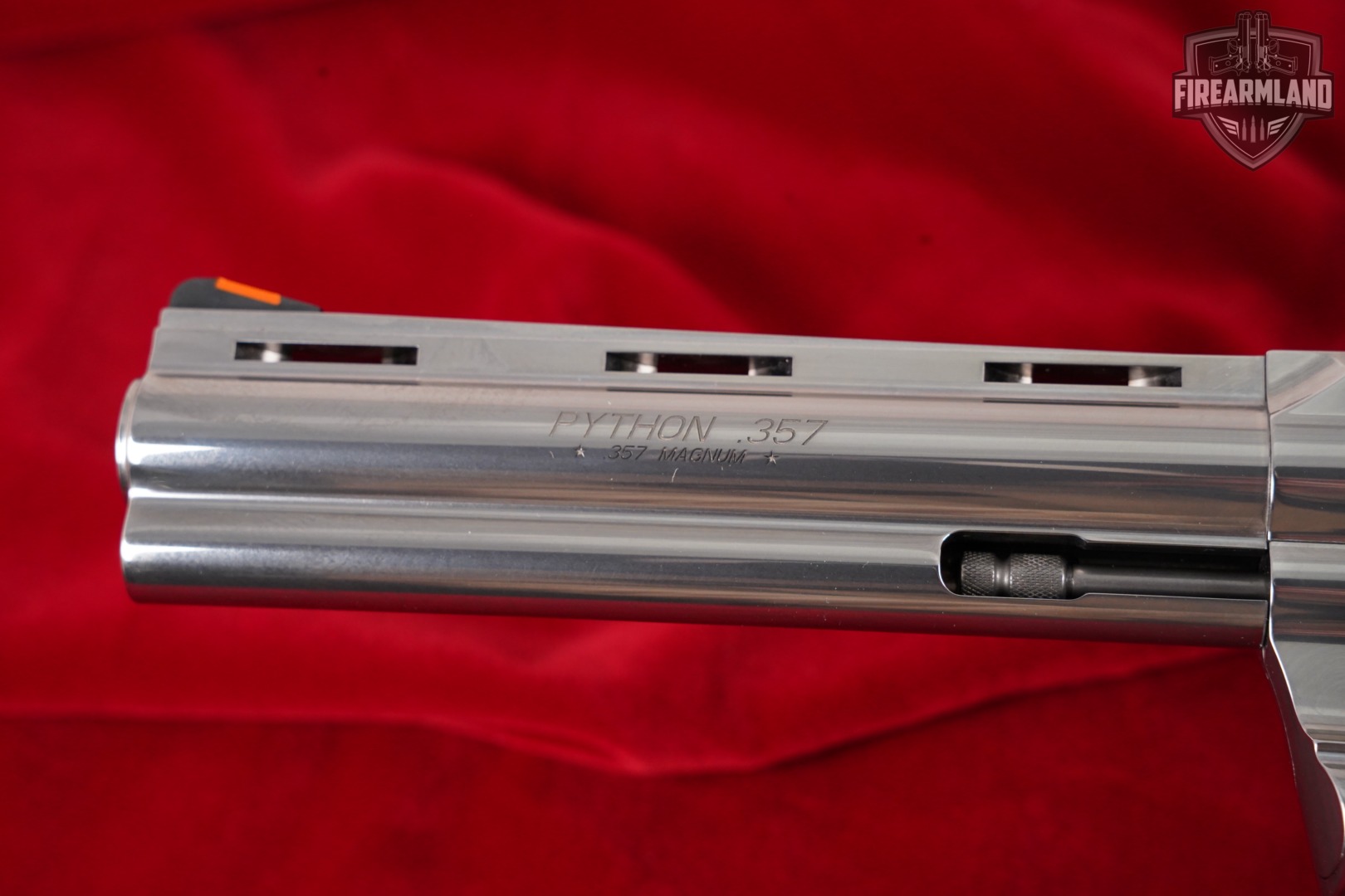 DESIRED Colt Python 357 Magnum 6" Stainless +ORIG CASE-img-17