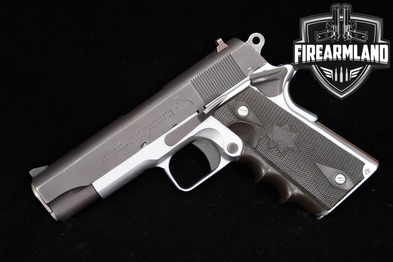 最終値下‼️【WA】COLT COMBAT COMMANDER フレームシルバー Used Colt Combat Commander Pre-Series 80 Auction | FirearmLand