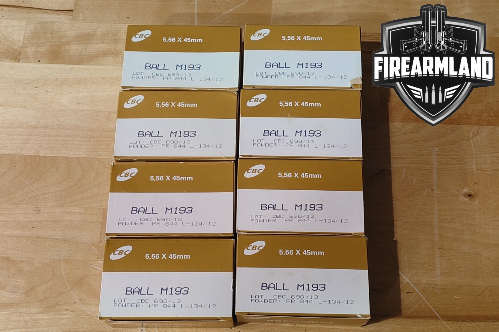 Companhia Brasileira de Cartuchos (CBC) 5.56 NATO Ammo 5.56mm NATO in New - Old Stock Condition Thumbnail