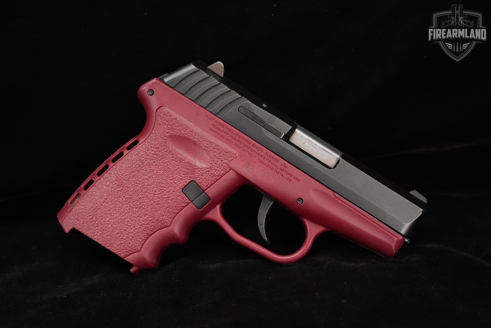 SCCY Industries CPX-2 9mm 3.1" Two-Tone Black & Red CPX2-img-2