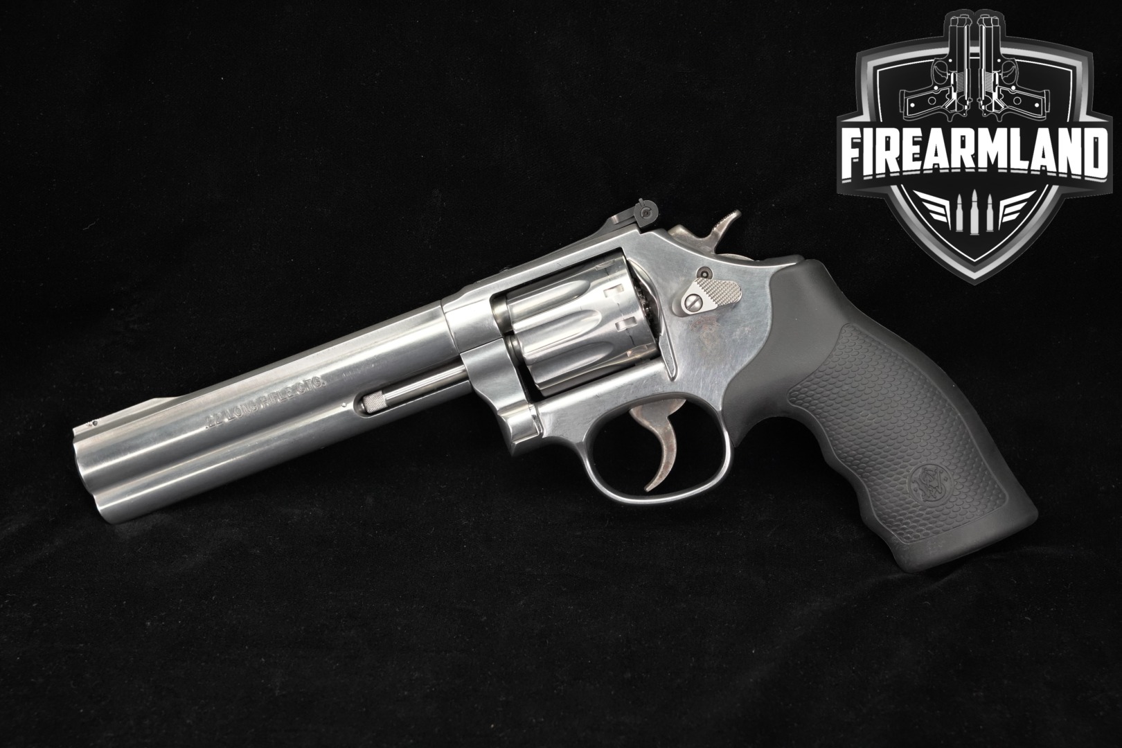 Smith & Wesson (S&W) Model 617 -6 .22 LR Satin Stainless in Poor Condition Thumbnail