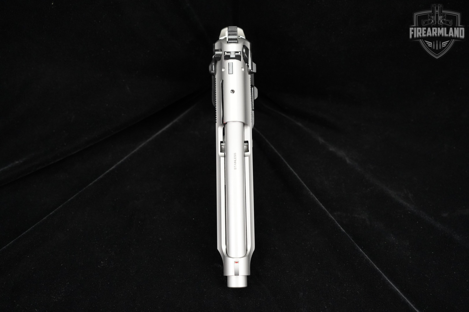 Beretta 92FS Inox 9mm 4.9" Stainless 92 FS +3 MAGS & ORIG CASE-img-6